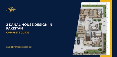 2 Kanal House Design in Pakistan